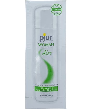 Лубрикант на водной основе pjur WOMAN Aloe - 2 мл. - Pjur - купить с доставкой в Архангельске