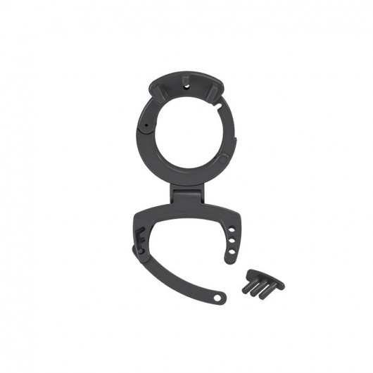 Кольцо с зажимом для мошонки для пояса верности Pubic Enemy - MyStim - купить с доставкой в Архангельске