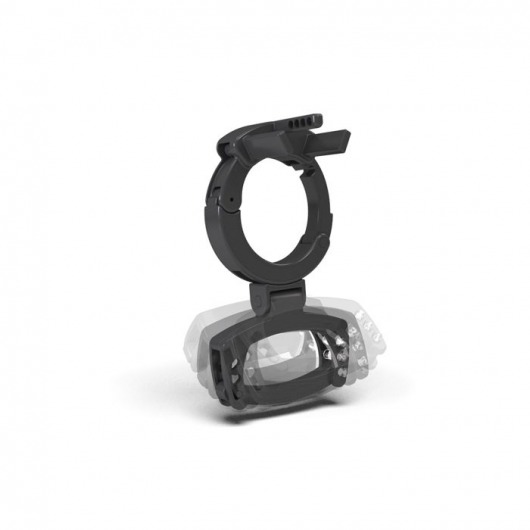 Кольцо с зажимом для мошонки для пояса верности Pubic Enemy - MyStim - купить с доставкой в Архангельске