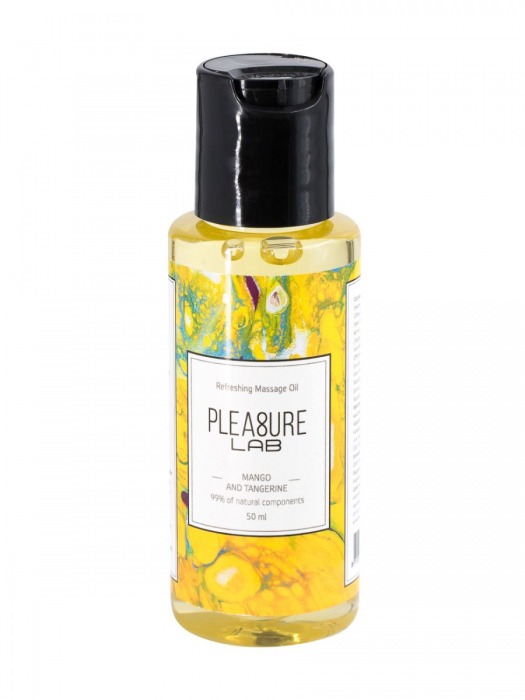 Массажное масло Pleasure Lab Refreshing с ароматом манго и мандарина - 50 мл. - Pleasure Lab - купить с доставкой в Архангельске
