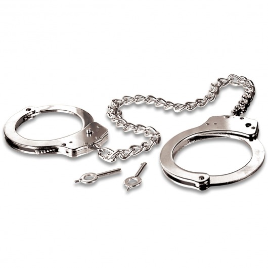 Металлические наручники Metal Leg Cuffs - Pipedream - купить с доставкой в Архангельске