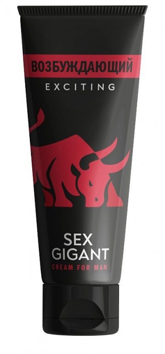 Возбуждающий крем для мужчин Sex Gigant - 80 мл. - Миагра - купить с доставкой в Архангельске