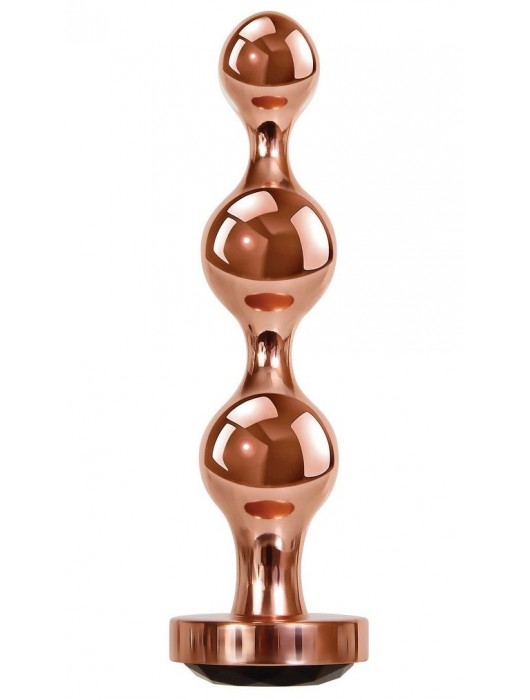 Золотистый анальный стимулятор-елочка Gold Digger Large - 13,5 см. - Gender X