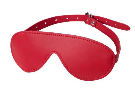 Красная маска Anonymo из искусственной кожи - ToyFa - купить с доставкой в Архангельске