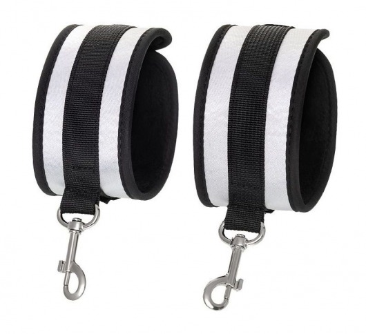 Серебристо-черные оковы Anonymo - ToyFa - купить с доставкой в Архангельске