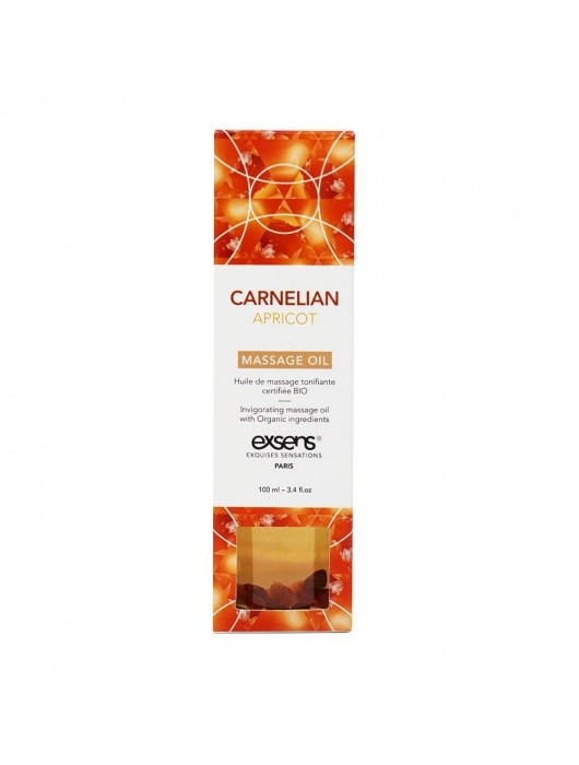 Органическое массажное масло CARNELIAN APRICOT - 100 мл. - Exsens - купить с доставкой в Архангельске