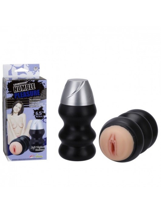 Мастурбатор-вагина в пластиковой колбе HUMBLE - NMC - в Архангельске купить с доставкой