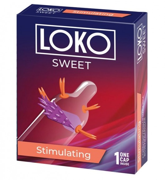 Стимулирующая насадка на пенис LOKO SWEET с возбуждающим эффектом - Sitabella - в Архангельске купить с доставкой