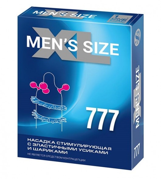 Стимулирующая насадка на пенис MEN SIZE 777 - Sitabella - в Архангельске купить с доставкой