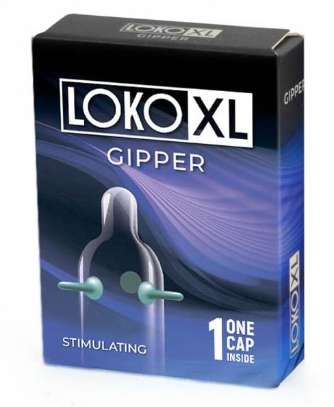 Стимулирующая насадка на пенис LOKO XL GIPPER - Sitabella - в Архангельске купить с доставкой