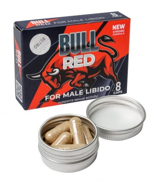 Пищевой концентрат для мужчин BULL RED - 8 капсул - Sitabella - купить с доставкой в Архангельске