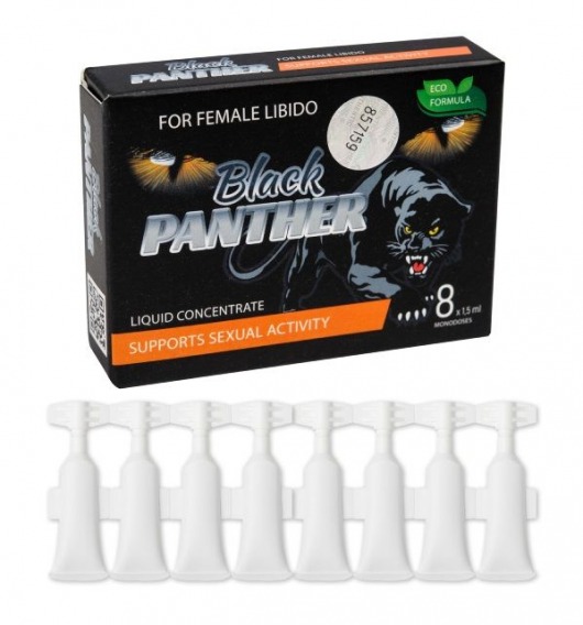 Пищевой концентрат для женщин BLACK PANTER - 8 монодоз (по 1,5 мл.) - Sitabella - купить с доставкой в Архангельске