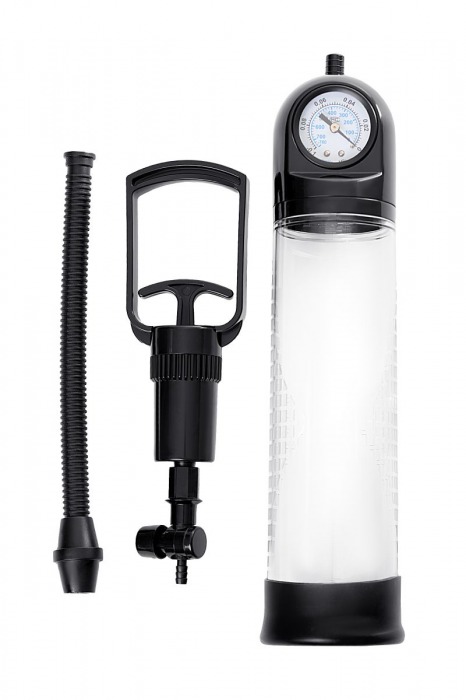 Прозрачная механическая помпа Helmer с манометром - Sexus - в Архангельске купить с доставкой