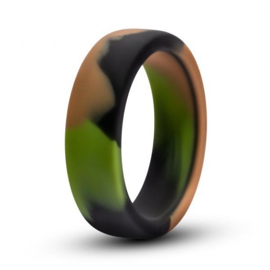 Эрекционное кольцо камуфляжной расцветки Silicone Camo Cock Ring - Blush Novelties - в Архангельске купить с доставкой