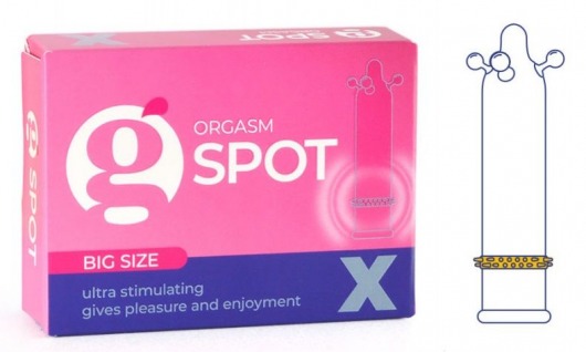 Стимулирующая насадка G-Spot X Big size - Sitabella - купить с доставкой в Архангельске