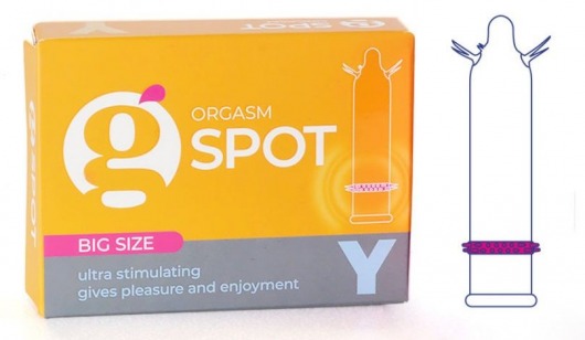 Стимулирующая насадка G-Spot Y Big size - Sitabella - купить с доставкой в Архангельске