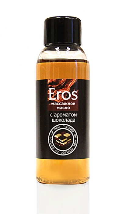 Масло массажное Eros tasty с ароматом шоколада - 50 мл. - Биоритм - купить с доставкой в Архангельске