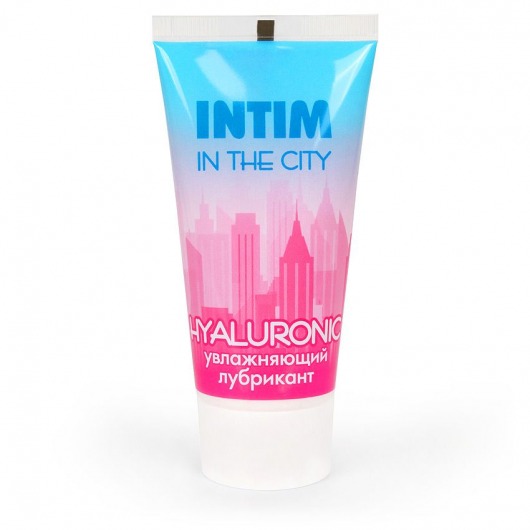 Увлажняющий лубрикант на водной основе Intim in the city Hyaluronic - 60 гр. - Биоритм - купить с доставкой в Архангельске