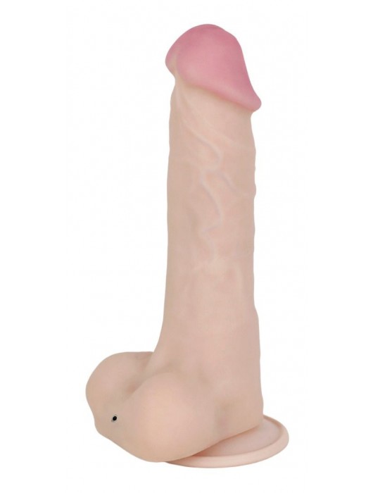 Телесный вибратор-реалистик NEOSKINUM - 21,5 см. - LOVETOY (А-Полимер)