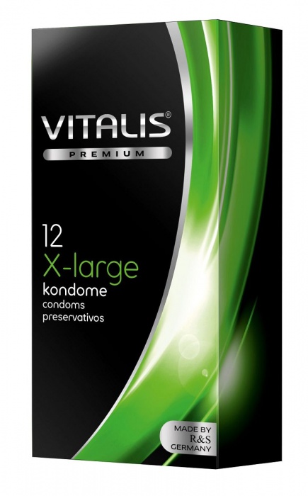 Презервативы увеличенного размера VITALIS PREMIUM x-large - 12 шт. - Vitalis - купить с доставкой в Архангельске