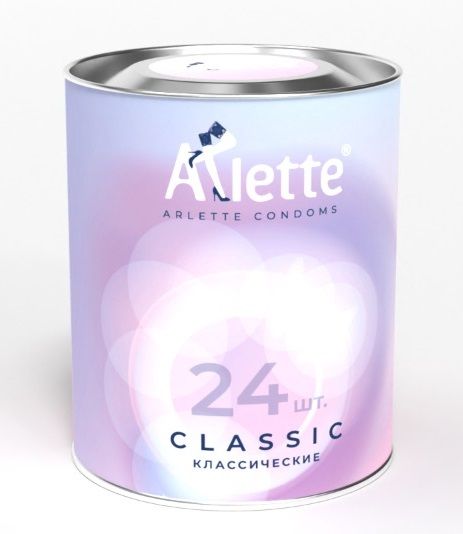 Классические презервативы Arlette Classic - 24 шт. - Arlette - купить с доставкой в Архангельске