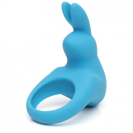 Голубое эрекционное виброкольцо Happy Rabbit Rechargeable Rabbit Cock Ring - Happy Rabbit - в Архангельске купить с доставкой