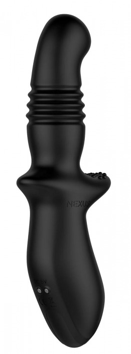 Черный вибромассажер простаты Nexus Thrust с возвратно-поступательными движениями - Nexus Range - в Архангельске купить с доставкой