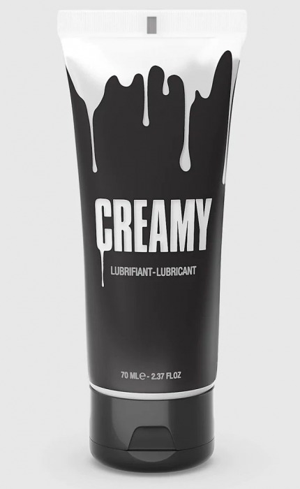 Смазка на водной основе Creamy с консистенцией спермы - 70 мл. - Strap-on-me - купить с доставкой в Архангельске