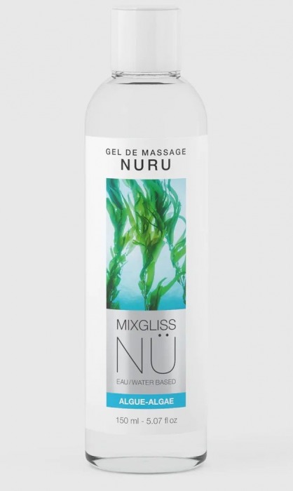 Массажный гель на водной основе Mixgliss NU Algae - 150 мл. - Mixgliss - купить с доставкой в Архангельске