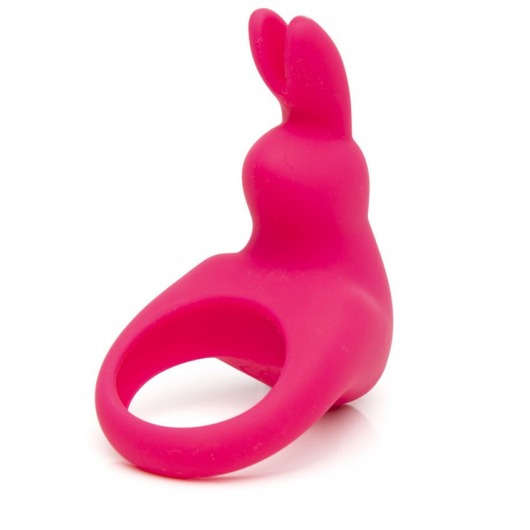 Розовое эрекционное виброкольцо Happy Rabbit Rechargeable Rabbit Cock Ring - Happy Rabbit - в Архангельске купить с доставкой