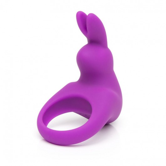 Фиолетовое эрекционное виброкольцо Happy Rabbit Rechargeable Rabbit Cock Ring - Happy Rabbit - в Архангельске купить с доставкой