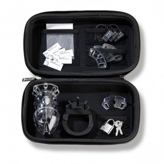 Пояс верности Pubic Enemy №2 с электростимуляцией уретры - MyStim - купить с доставкой в Архангельске