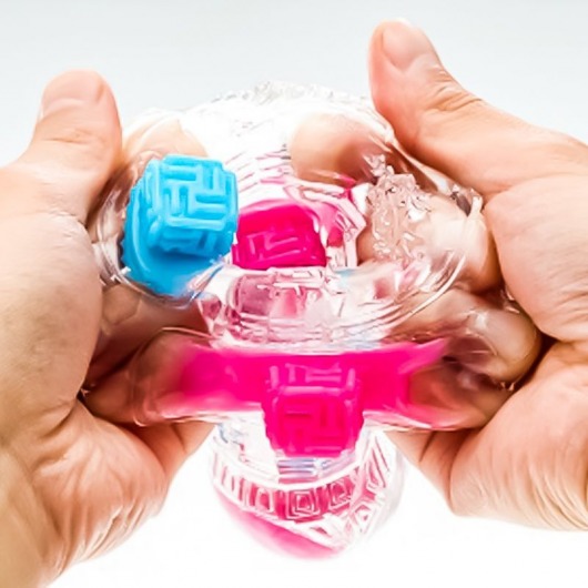 Мастурбатор Tenga Bobble Crazy Cubes - Tenga - в Архангельске купить с доставкой