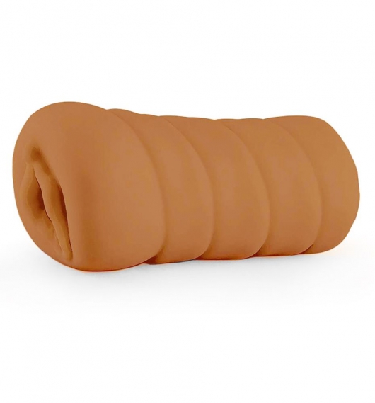 Коричневый мастурбатор-вагина BRIANNA - Dream Toys - в Архангельске купить с доставкой