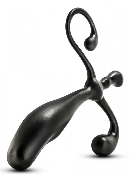 Черный стимулятор простаты Prostate Stimulator - 12,7 см. - Blush Novelties - в Архангельске купить с доставкой