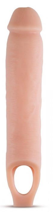 Телесная насадка на пенис 11.5 Inch Cock Sheath Penis Extender - 29,2 см. - Blush Novelties - в Архангельске купить с доставкой
