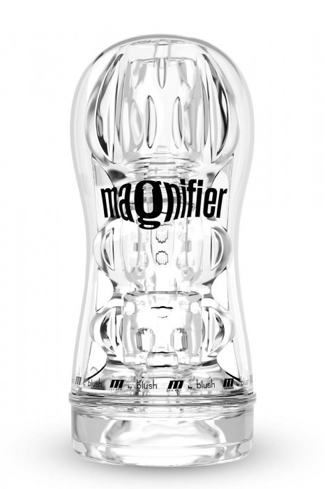 Прозрачный мастурбатор Soft and Wet Magnifier - Blush Novelties - в Архангельске купить с доставкой