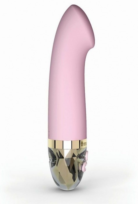 Розовый стимулятор для G-точки Right on Ron - 17 см. - MyStim