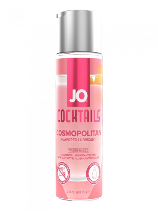 Вкусовой лубрикант на водной основе JO Cocktails Cosmopolitan - 60 мл. - System JO - купить с доставкой в Архангельске