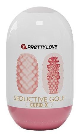 Розовый мастурбатор-яйцо Seductive Golf - Baile - в Архангельске купить с доставкой