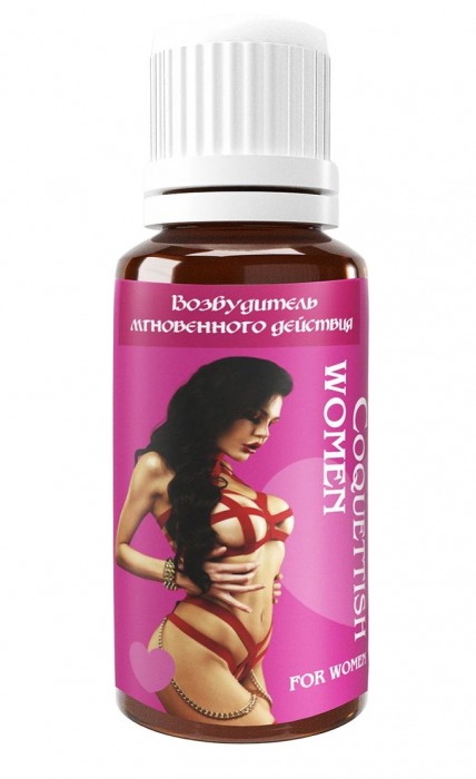 Возбудитель мгновенного действия Coquettish Women - 30 мл. - Миагра - купить с доставкой в Архангельске