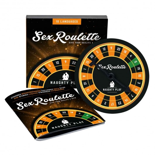Настольная игра-рулетка Sex Roulette Naughty Play - Tease&Please - купить с доставкой в Архангельске