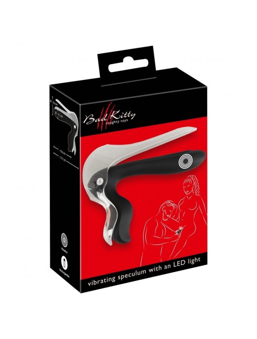 Вагинальный расширитель Vibrating Speculum с вибрацией и подсветкой - Orion - купить с доставкой в Архангельске