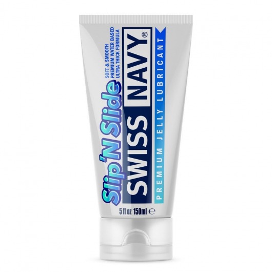 Лубрикант-желе на водной основе Premium Jelly Lubricant - 150 мл. - Swiss navy - купить с доставкой в Архангельске