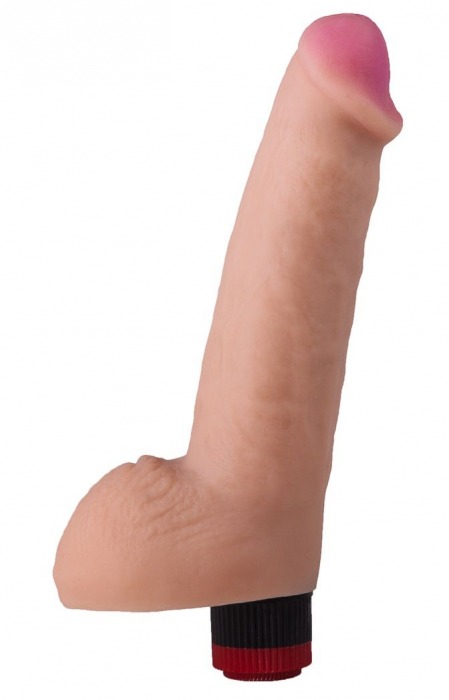 Реалистичный мультискоростной вибратор - 20,5 см. - LOVETOY (А-Полимер)