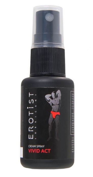 Возбуждающий крем-спрей для мужчин Erotist Vivid Act - 30 мл. - Erotist Lubricants - купить с доставкой в Архангельске