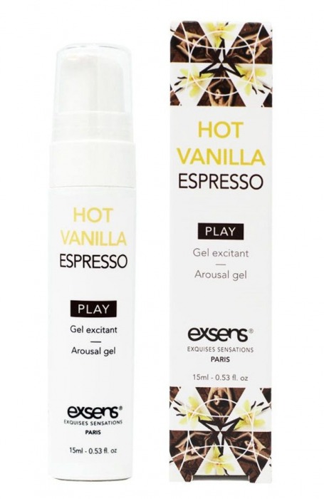 Возбуждающий гель Hot Vanilla Espresso Arousal Gel - 15 мл. - Exsens - купить с доставкой в Архангельске