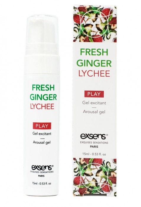 Возбуждающий гель Fresh Ginger Lychee Arousal Gel - 15 мл. - Exsens - купить с доставкой в Архангельске
