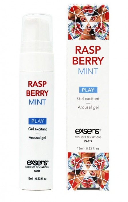 Возбуждающий гель Raspberry Mint с ароматом малины и мяты - 15 мл. - Exsens - купить с доставкой в Архангельске