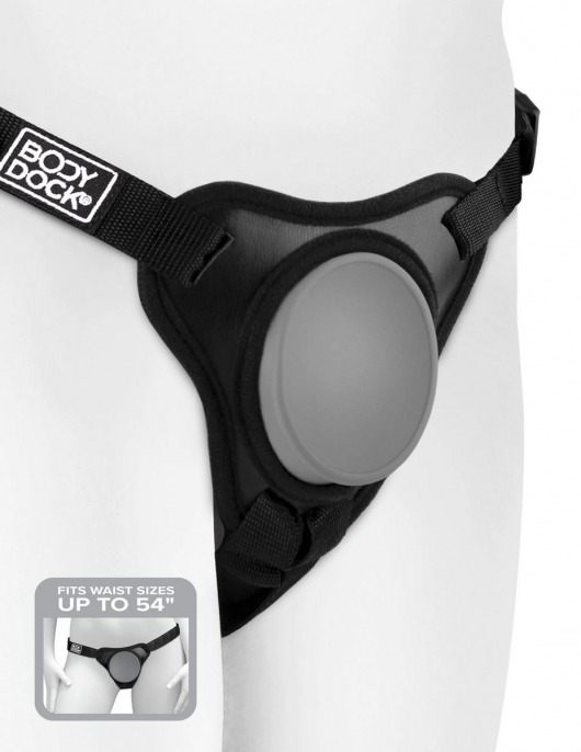 Трусы с платформой для насадки Body Dock Elite Mini - Pipedream - купить с доставкой в Архангельске